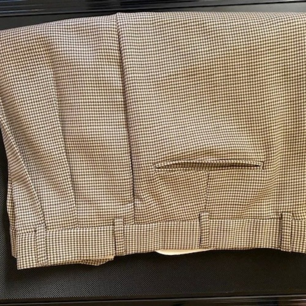 wool men's pants